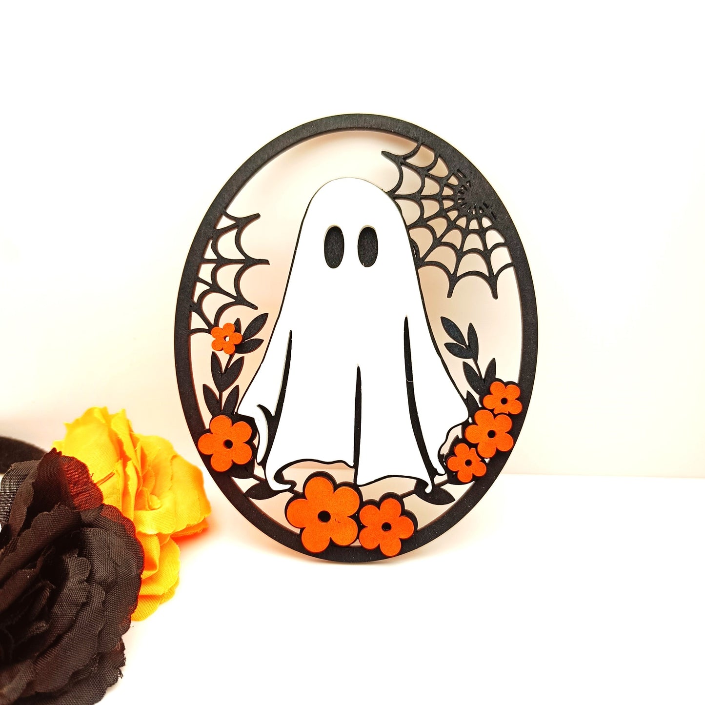 Fantasma con flores