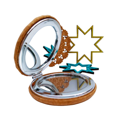 Espejo de corcho personalizado